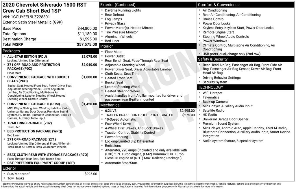 chevrolet silverado 1500 2020 1GCUYEEL9LZ228301 image chevrolet silverado 1500 2020 1GCUYEEL9LZ228301 image